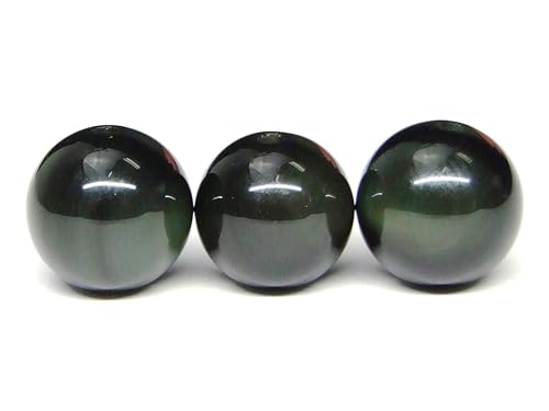 66413C 今月の半額 わけあり オブシディアン 12mm 1粒売り 黒曜石 アメリカ産 天然石 パワーストーン