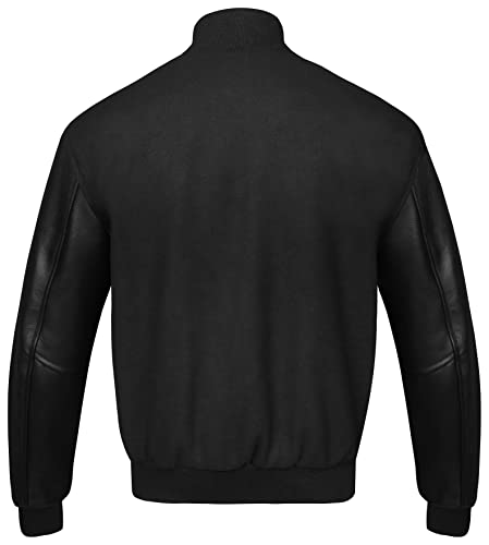 Image of Brutul Bee Original Leather Varsity Letterman Jackets Wool & Leather Original American Style Varsity Jackets
