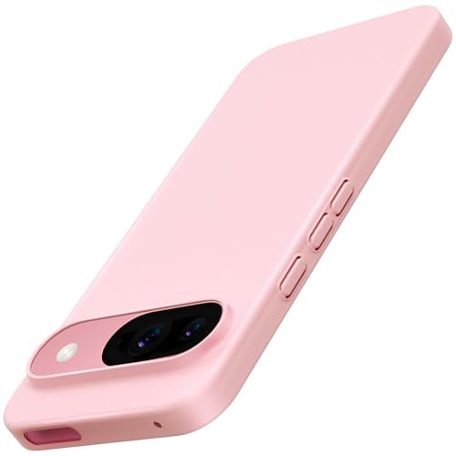 Image of X-level for Google Pixel 9 /Pixel 9 Pro Case, Extra Slim 0.3 mm Thin Translucent Matte Finish Soft Phone Cover, Anti-Scratch Shockproof for Google Pixel 9 Pro /Pixel 9 Case,Pink