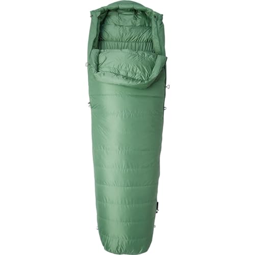 Mountain Hardwear Yawn Patrol SE Sleeping Bag: 15F Down, Cactus/White, Reg/Left Zip