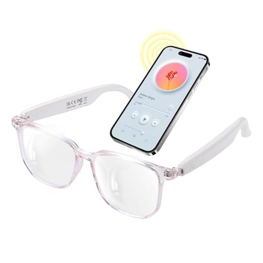 Tulbeys Smart Brille mit offenem Ohr, photochromen Gläsern, polarisierten Sonnenbrillen, Bluetooth, Sprachassistent, Mikrofonlautsprechern für Männer und Frauen, Bluetooth-Brille, Sprachsteuerung