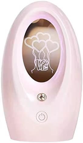 Petit humidificateur et diffuseur d'arôme rose cerise pour bureau