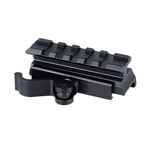 mount riser for adding extra eye relief to scope setup