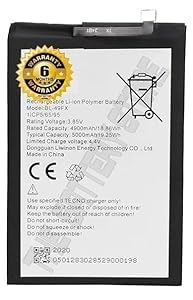 Image of THE BATTERY STORE Original BL-49FX Battery for Infinix Hot 8 (X650C / X650B /X650D) Battery with 6 Month Warranty***(for 49FX)