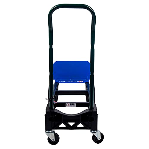 American Lifting AL8400 400 Lb Capacity Ultra Lightweight Super Strong Nylon Convertible Hand Truck & Dolly thumb #5