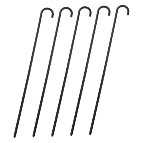 Bâtons de magicien en plastique noir, lot de 5 accessoires de déguisement fiables et durables