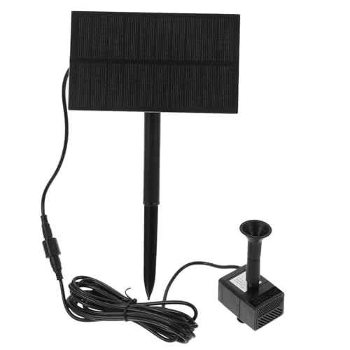 Milisten Pompe Solaire pour Bassin Fontaine Extérieure Pompe à Eau Solaire pour Jardin Et Piscine sans Fil