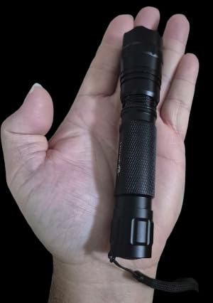 UltraFire® WF-501RX Red LED Rechargeable Flashlight