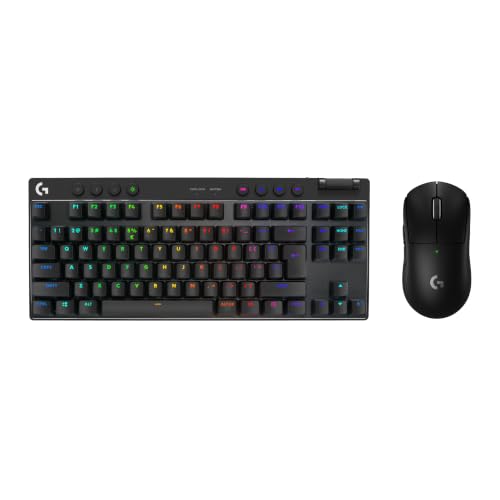 Logitech G Pro X Superlight 2 Lightspeed Wireless Gaming Mouse + G Pro X TKL Lightspeed Wireless Gaming Keyboard (Linear) Bundle - Black - image 1