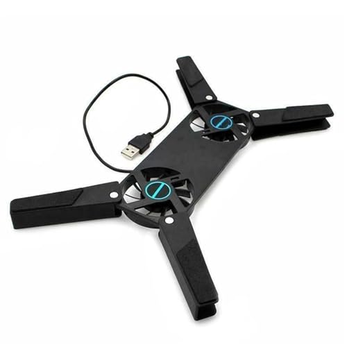 Base di raffreddamento per laptop Tappetino di raffreddamento per notebook con ventola di raffreddamento USB pieghevole per laptop da 7-15 Tappetino di raffreddamento per laptop USB Cooling Pad