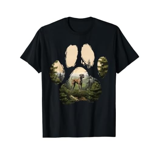 Treeing Tennessee Brindle Mountain Paw Design Dog Mom Dad T-Shirt