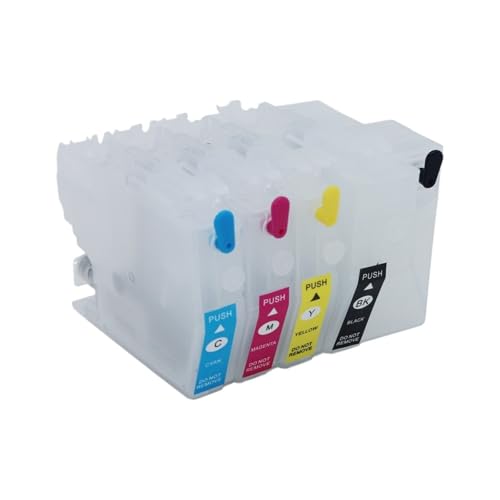 Cartouche sans puce LC422 LC412 pour régler les blocages d'encre sur Brother J5740DW J5345DW