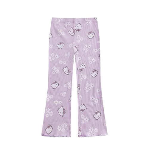 Image of Hello Kitty Girls Long Sleeve Shirt T-shirt and Pants 4 Piece Set Big Kids