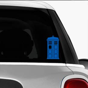 Doctor Who Tardis SCI-FI/Comics/Games Automotive Decal/Bumper Sticker