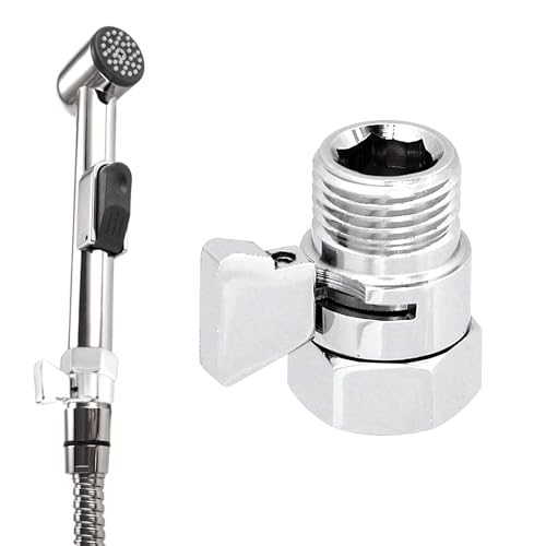 Shower Hose Shut Off Valve 1PCS Shower Head Flow Restrictor Brass Shower Shut Off Valve