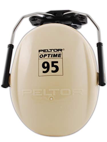 3M 10093045080653 Peltor Optime 95 - Muff no electrónico, NRR 21 DB, blanco, estándar