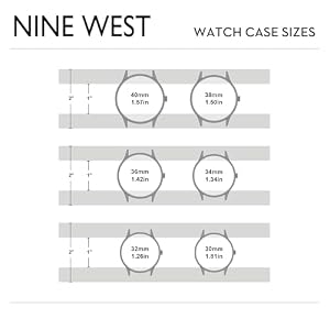 nine west womens crystal accented bracelet watch