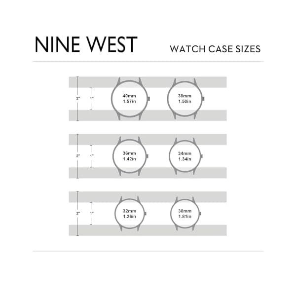 nine west womens crystal accented bracelet watch