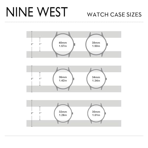 Nine West Women's Sunray Dial Mesh Bracelet Watch by Nine West - Used condition - Image 2