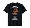 David Gilmour Luck and Strange in Concert Orange Moon T-Shirt, Men, Black, X-Large #1