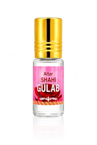 Image of Formless Shahi Gulab 3ml Attar Unisex - Premium Rose Fragrance Oil, Long Lasting Alcohol-Free Perfume, Pocket Size Roll-On, Natural Floral Scent, Travel Friendly Daily Wear & Special Occasion Use