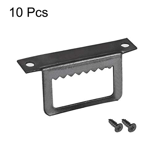 Image of uxcell Picture Hangers, 1 3 /5 Inch l Shape Double Hole with Screws for Frame Hanging, 10 Pcs
