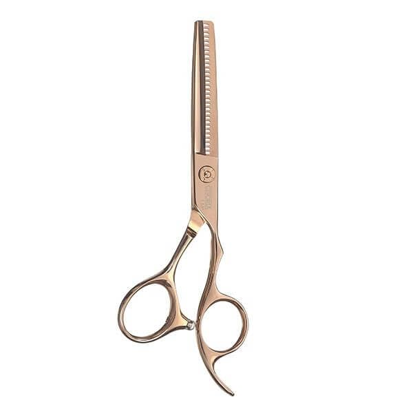 Ciseaux sculpteurs 5,5 Cisoria Or rose l'élégance de la coupe effilée