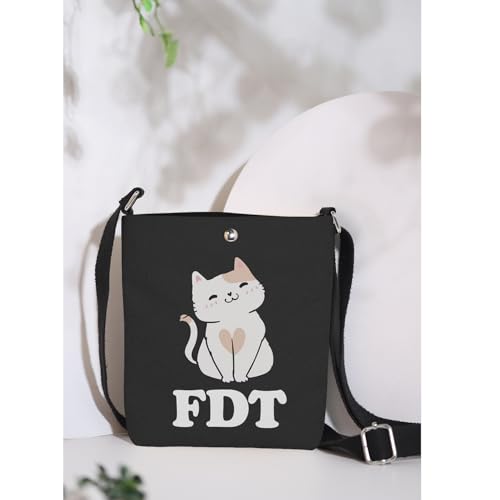 MAOFAED FDT Crossbody Bag, Funny President Election Gift, Vote Day Gift, Cat Lady Gift, Cat Lover Present3