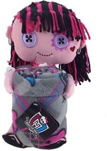 Monster High Draculaura Plush Pillow Doll Hugger and Throw Blanket