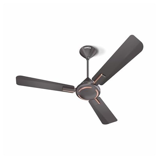 Havells Ambrose Es Ceiling Fan 1200Mm Energy Saving Decorative Fan 100% Pure Copper Motor, High Air Delivery, Premium Matt Finish, 2 Year Warranty, Elegant Looks,Pack Of 1, Copper