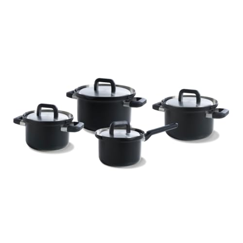 BK Flow Cool Black RVS pannenset 4-delig (1011764)