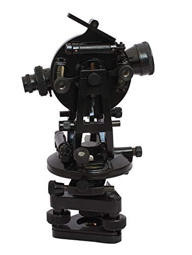 Theodolite 20 Seconds With Wood Box Transit Alidade Surveying Instrument (Pack of One)-image-34