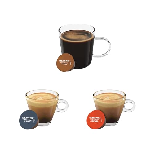 Miniatura 4 de STARBUCKS Paquete Variado Black Coffee de Nescafé Dolce Gusto, Cápsulas de Café 6 x 12 (72 Cápsulas) - Exclusivo de Amazon, Black Cup Variety Pack (House Blend)