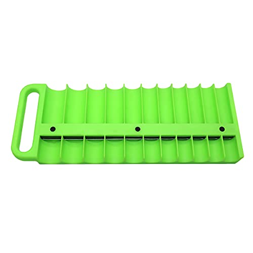 Grip 1/2" Magnetic Socket Holder Tray MM & SAE - 22 Compartments - Holds Deep/Shallow Sockets Up to 1" or 27mm - Powerful Magnets - Organization, Home, Garage, Workshop by GRIP GRAND RAPIDS INDUSTRIAL PRODUCTS - Used condition - US$18.36