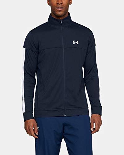 Under Armour Men's UA Sportstyle Pique Jacket XLT Navy