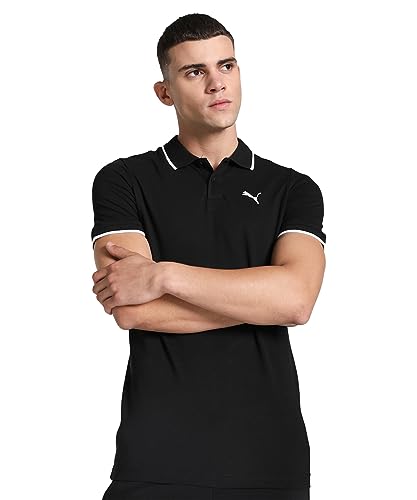 Image of Puma Men's Solid Slim Fit T-Shirt