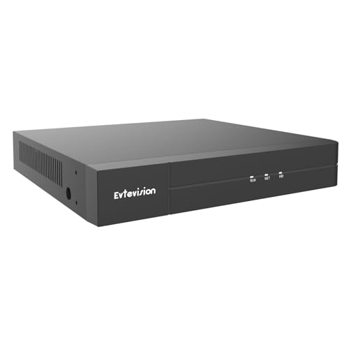 Evtevision 5MP Lite 16 Channel Security Digital Video Recorder Advanced CCTV DVR for Security Camera,AHD/TVI/CVI/CVBS/IPC 5 in 1 Hybrid,Remote Access,Smart Detection,No Monthly Fee(No Hard Drive)