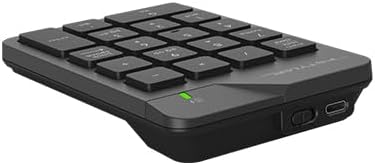 lateral view of the A4tech FGK21C numeric keypad with USB-C port