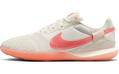 Nike Streetgato Low-Top Soccer Shoes (DC8466-104, Pale Ivory/Apricot Agate) Size 11