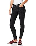 Fit: Skinny Replay Damen New Luz Jeans, Grau (097 Dark Grey), 28W / 32L