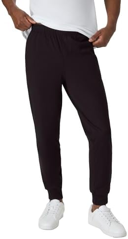 Hanes mens Hanes Originals Men’s Joggers, 100% Cotton Jersey Sweatpants