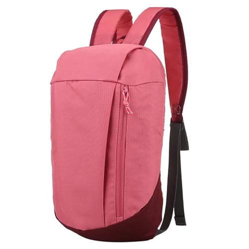 Valicaer Mochila Plegable Ultraligera,10l Mochila Deportiva Versátil Impermeable Mochila de Senderismo Mochilas de Marcha Bolsa de Senderismo Ligera Mochila de Viaje para Camping Trekking (rosa)