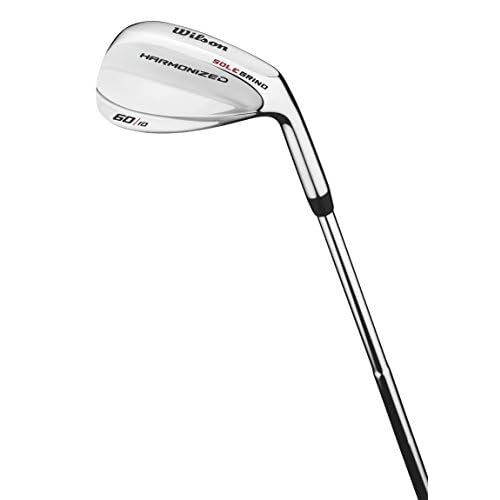 Wilson Staff Herren Wedge, 60 Grad Loft, Rechtshand, Harmonized SG Wedge, silber, WGD616000