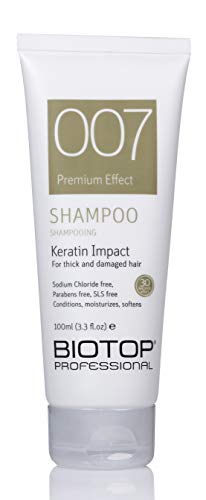 Biotop Professional 007 Keratin Impact Shampoo - 100ml (3.3oz)