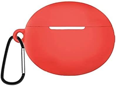 Zege Protective Case for Huawei Freebuds 4i Silicone Cover Shockproof Earphone Case Soft Thin Anti Slip Earbud 360 Degree Full Safety (SPORTY RED)