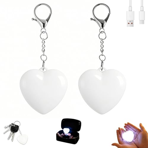 Generic - 2Pack Valentine Gifts for Her - Heart Shape Auto Sensor Purse Light, Motion-Activated to Find Keys in Dark Bag, Romantic & Practical Gift for Wife, Girlfriend, Women - -30%