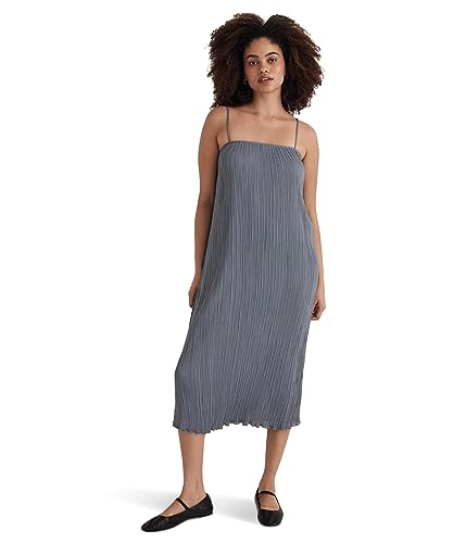 Robe mi-longue Mason Plisse aux finitions raffinées et coupe fluide