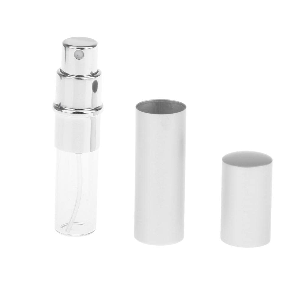 Club Bollywood®Portable 6Ml Refill Perfume Atomizer Empty Bottle Pump Scent Spray Silver| Other Bath & Body Supplies| Other Bath & Body Supplies|Health & Beauty | 1 X Empty Atomizer Bottle-image-46