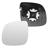 vw caravelle t6 2014 OEM: 7E0853521, 7E0853522. Beheiztes Spiegelglas,Außenspiegelglas mit Trägerplatte Kompatibel mit VW T5 2010–2015, Ersatz für VW T6 2016–2021, Ersatz für VW Transporter Caravelle 2014–2018 (Links)