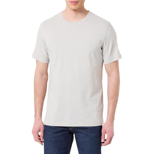 Image of BOSS Men's Tales Relaxed-Fit T-Shirt from Cotton Jersey with Logo Patch, L